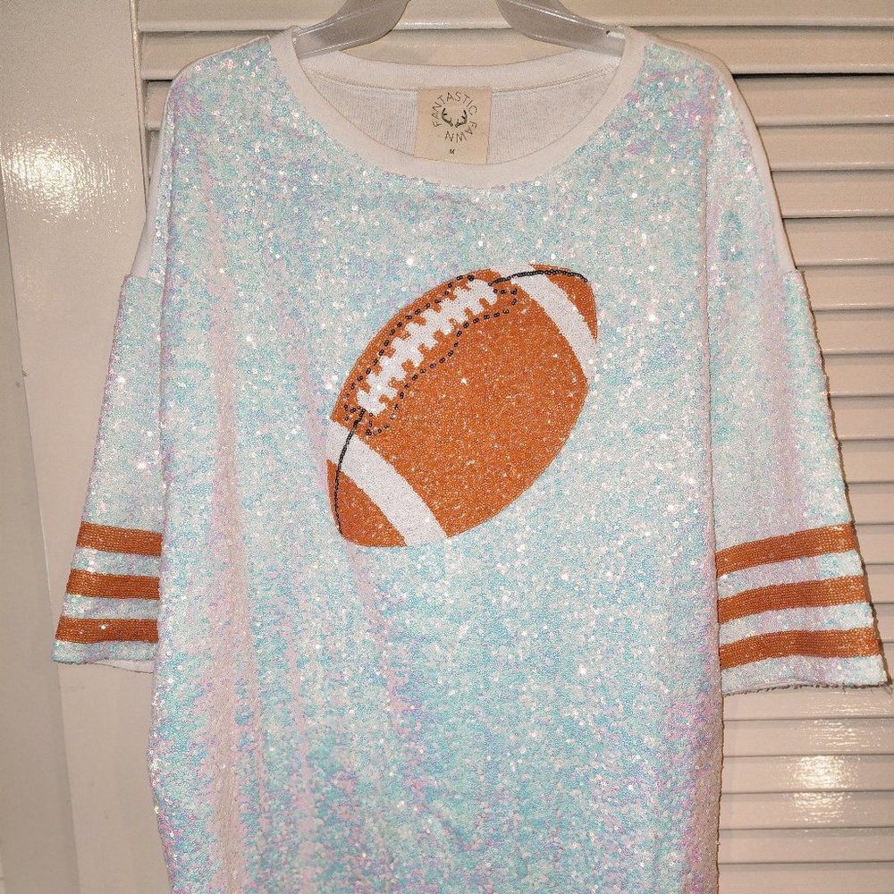Sequin Football Shirt/Dress